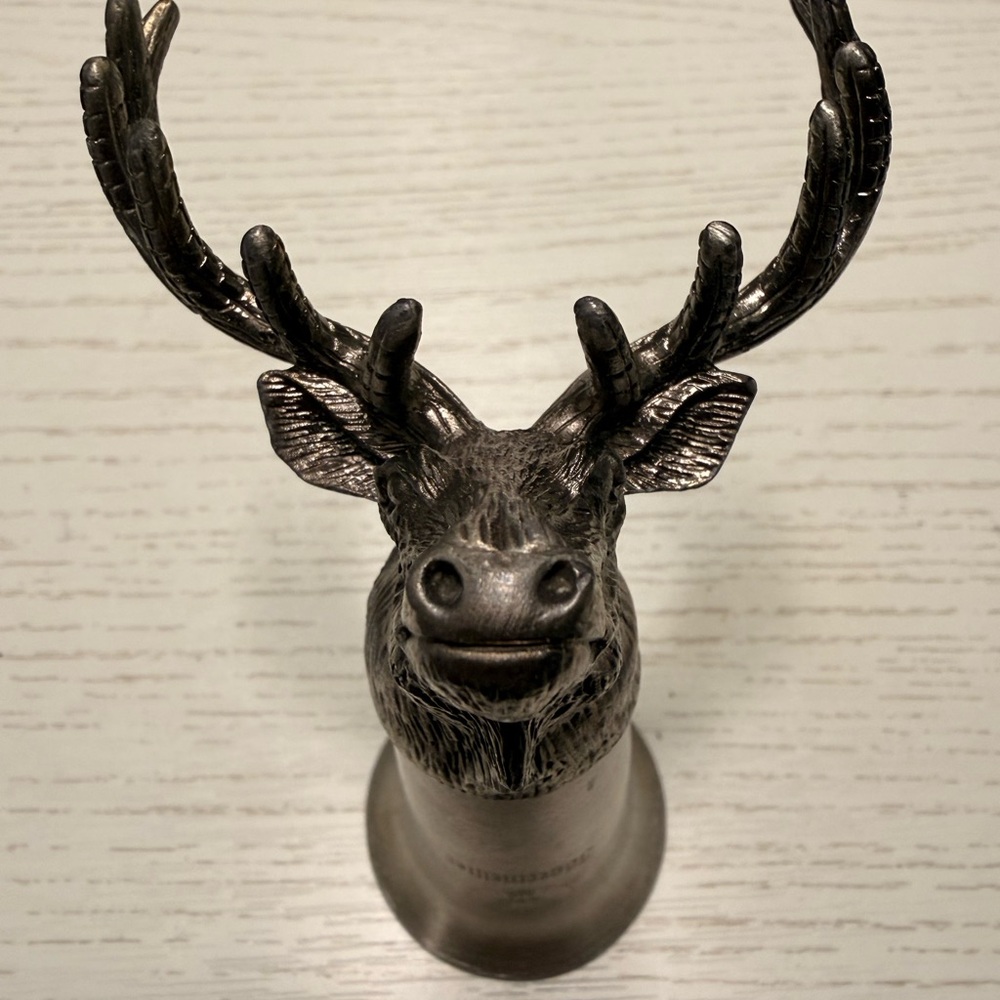 Jagermeister Silver Stag Shot Glass